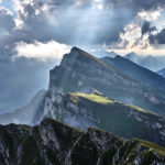 Hoch oben auf einem Gipfel der Churfirsten schlägt das Fotografenherz höher.